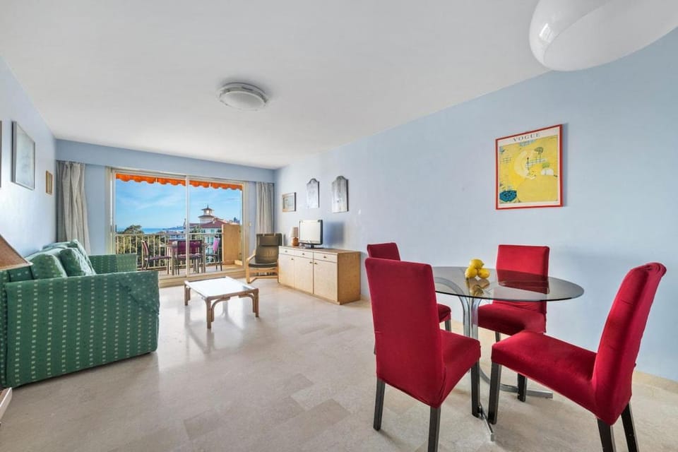 LE FONTANA ROSA- Vue Mer Terrasse Parking inclus Apartment in Menton