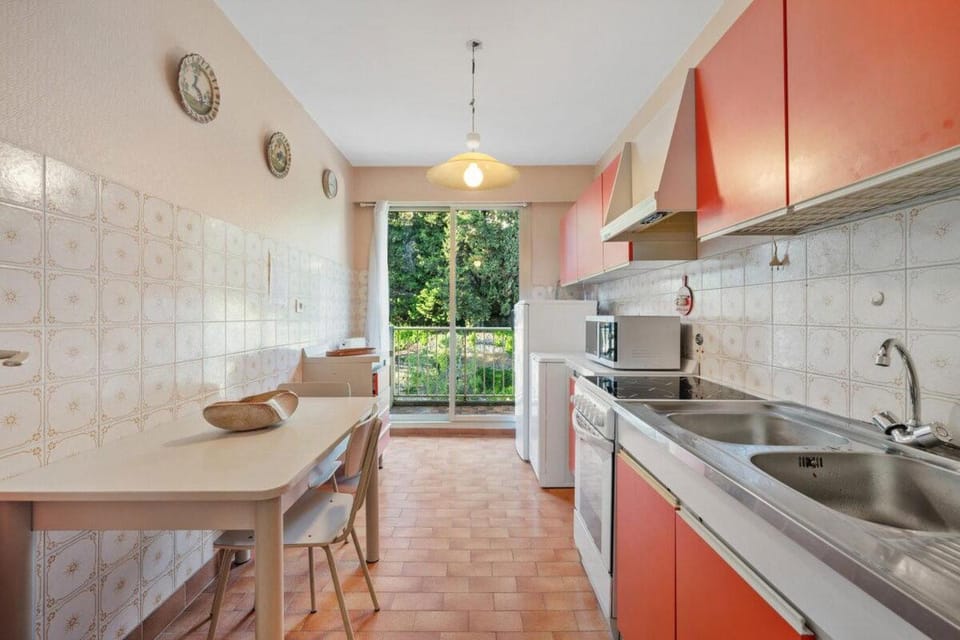 LE FONTANA ROSA- Vue Mer Terrasse Parking inclus Apartment in Menton
