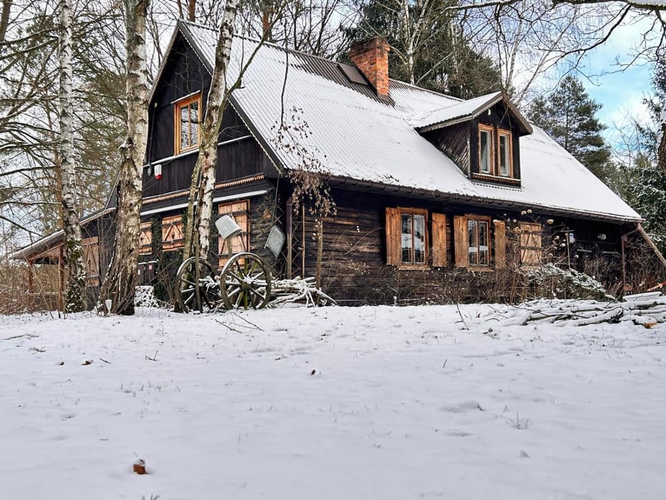 Dom z linią brzegową Narwi House in Masovian Voivodeship