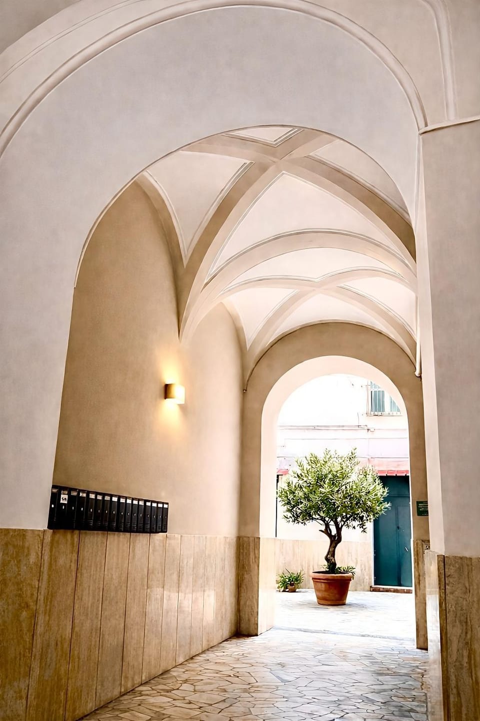 Inner courtyard view