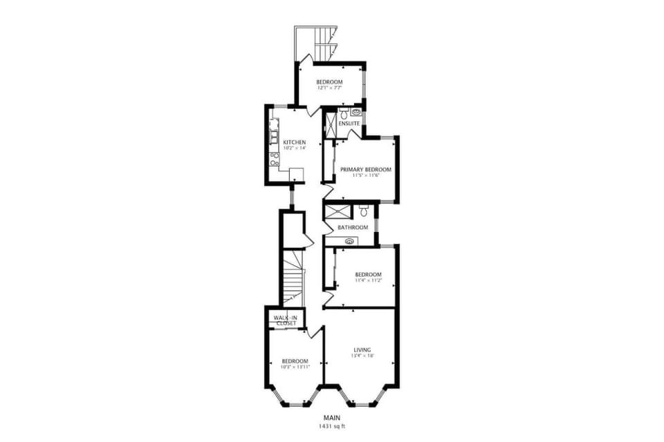 Spacious 4BR2BA Flat in Central SOMA House in San Francisco