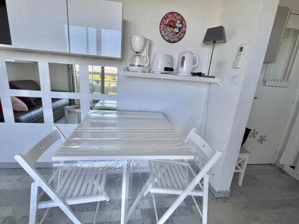 Grand Studio Climatisé avec Parking Privé à La Grande Motte - FR-1-716-60 Apartment in La Grande-Motte