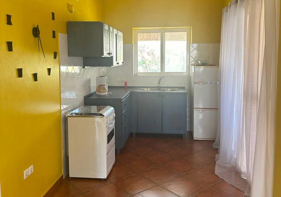 Kitchen or kitchenette, oven, stove