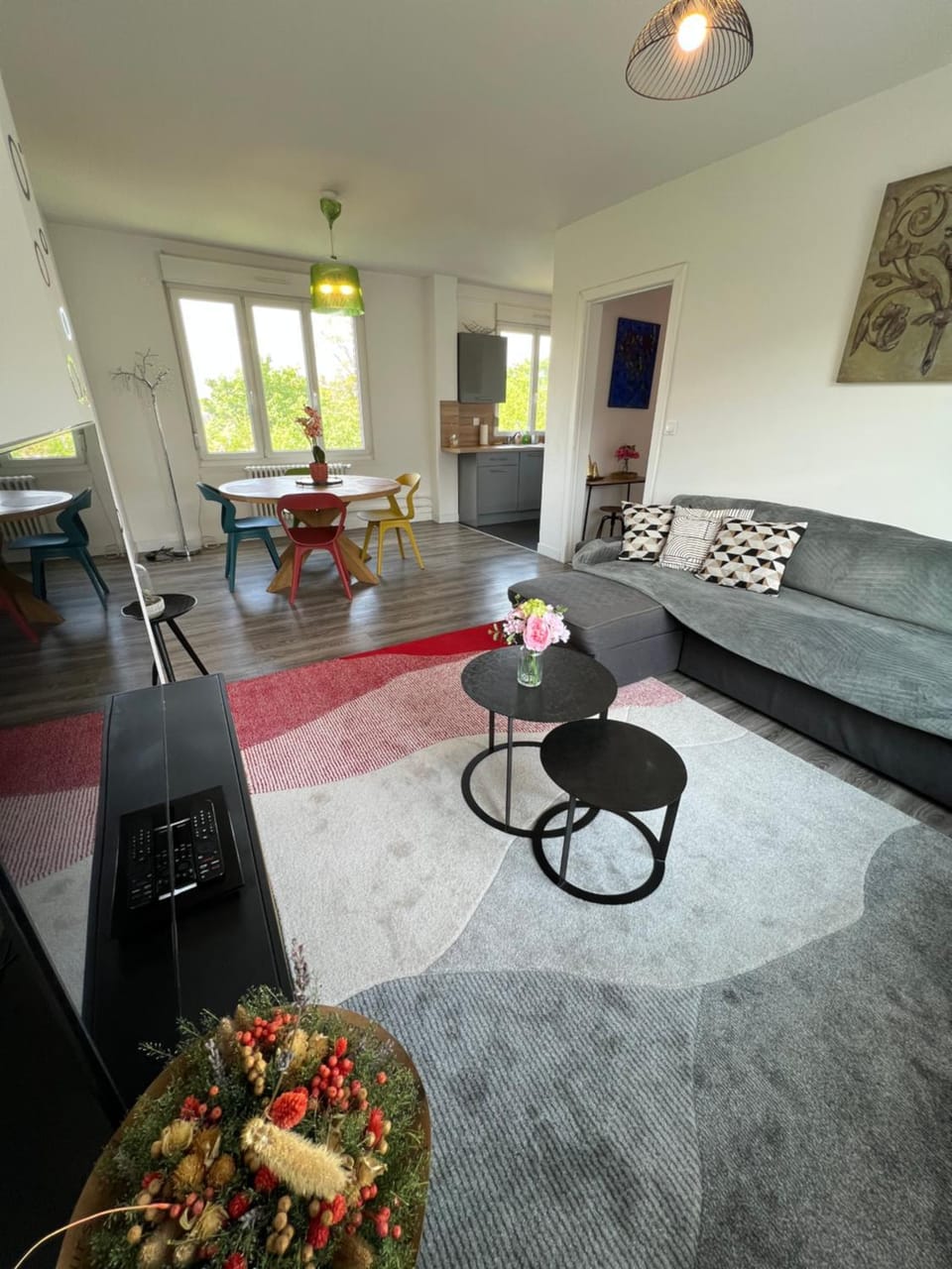 Centre ville 2 chambres 3 voyageurs Tarif long séjour Apartment in Valenciennes