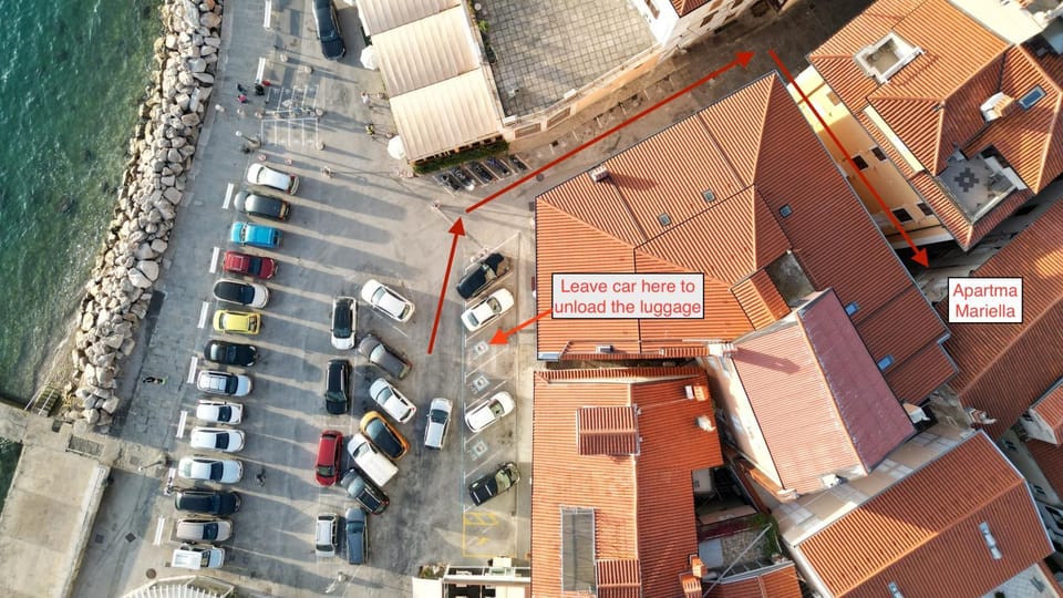 Bird's eye view, Parking