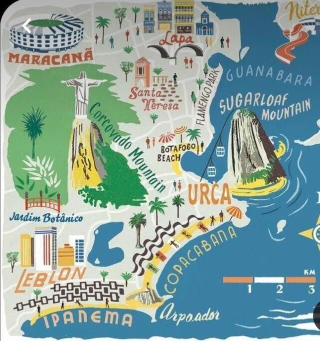 COPACABANA Sala e Quarto na QUADRA DA PRAIA, POSTO 6, Brasil Apartment in Rio de Janeiro