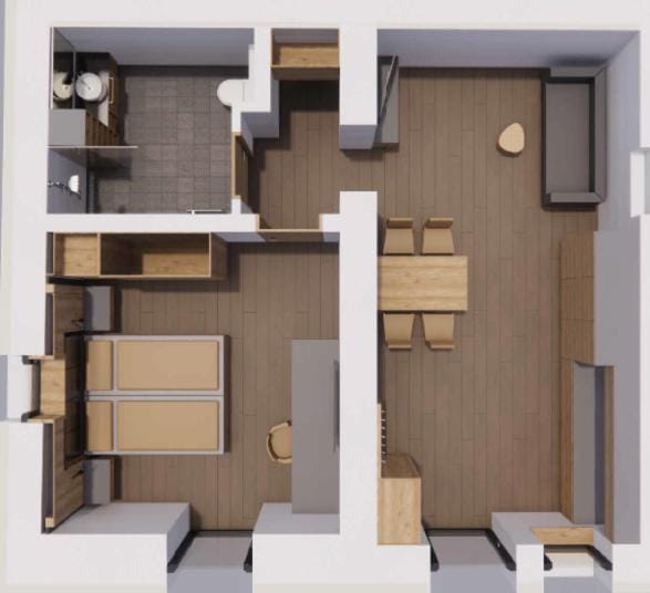 Photo of the whole room