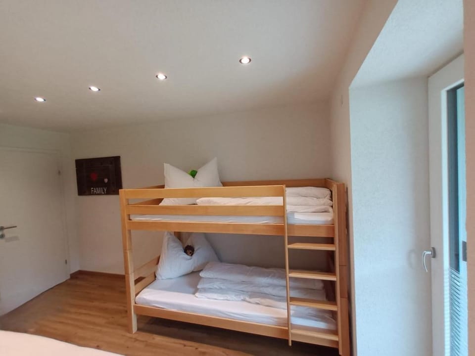 Bed, Photo of the whole room, Bedroom, bunk bed