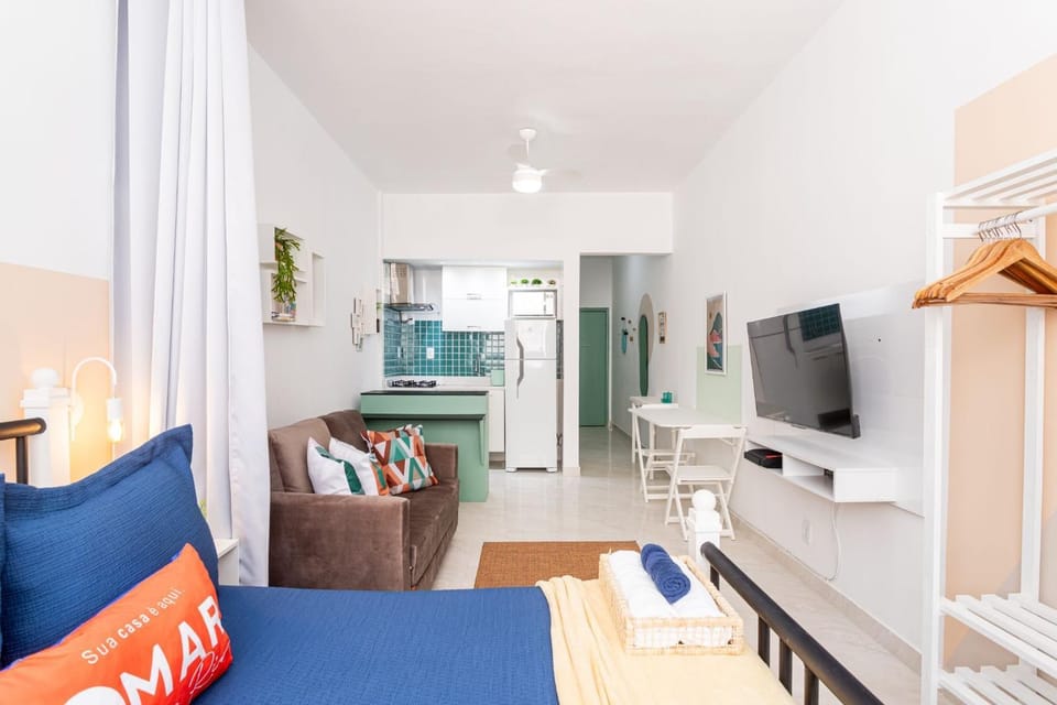 Studio 60m meters from Copacabana Beach |AS 76/810 Apartment in Rio de Janeiro