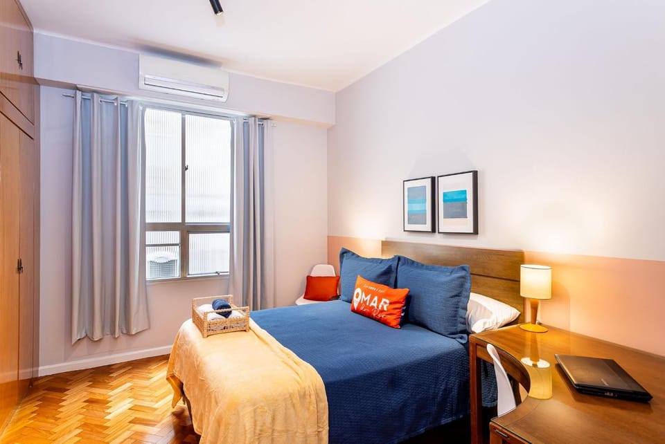 2BDRs, 270m from the beach | NSC 583/508 Apartment in Rio de Janeiro