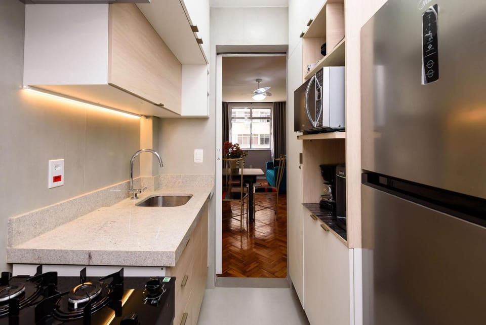 Apartment 150m from the beach | NSC 386/401 Apartment in Rio de Janeiro