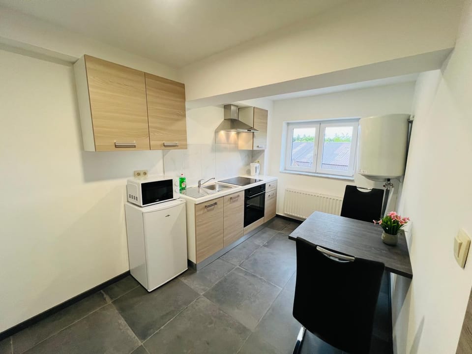 Kitchen or kitchenette, Dining area, oven, stove