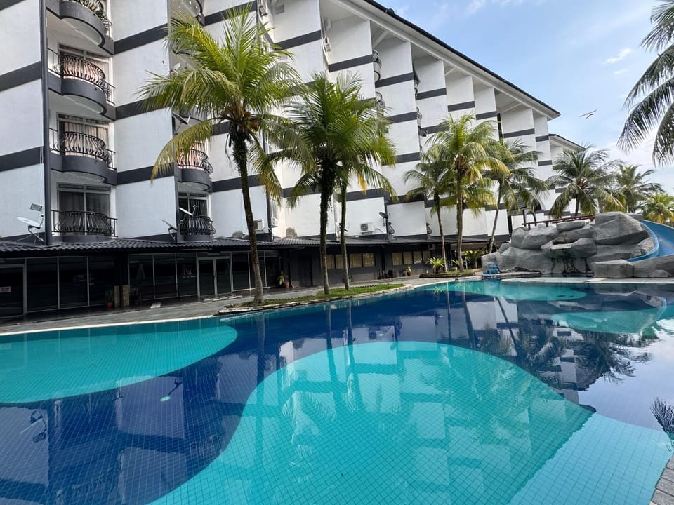 Property building, Pool view, Swimming pool