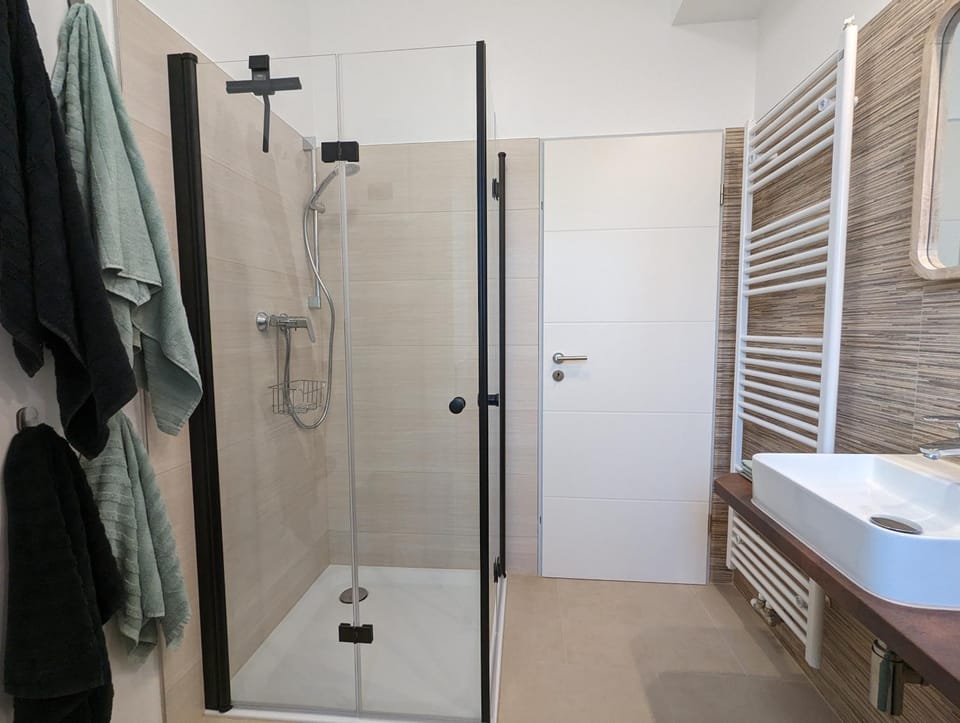 Bathroom, Living room