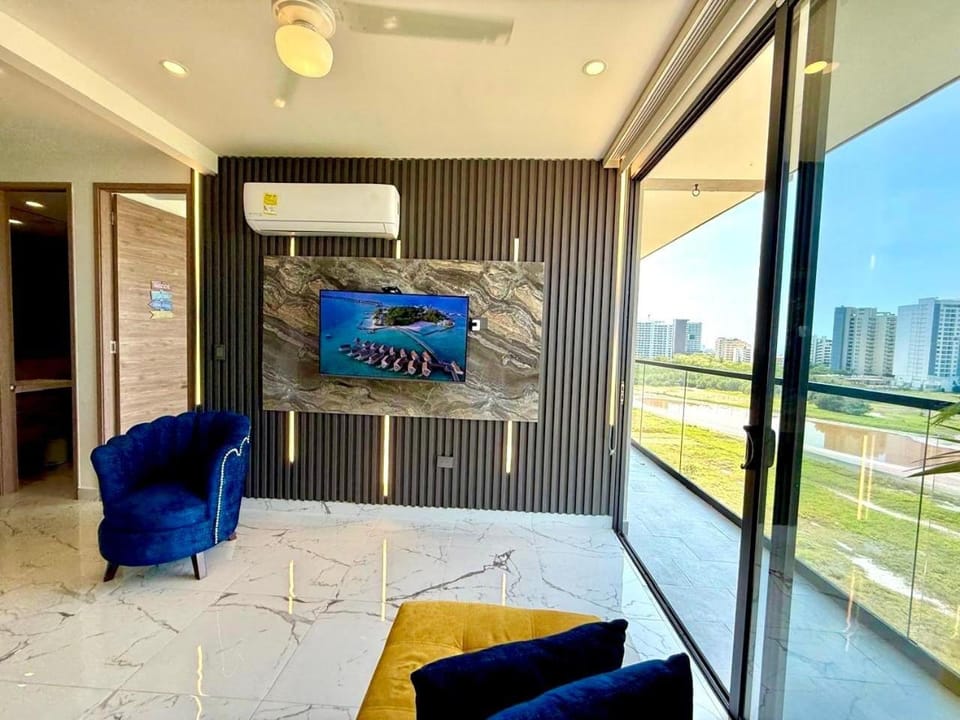 Lujoso apto con vista al mar, en salinas del mar Apartment in Magdalena, Colombia