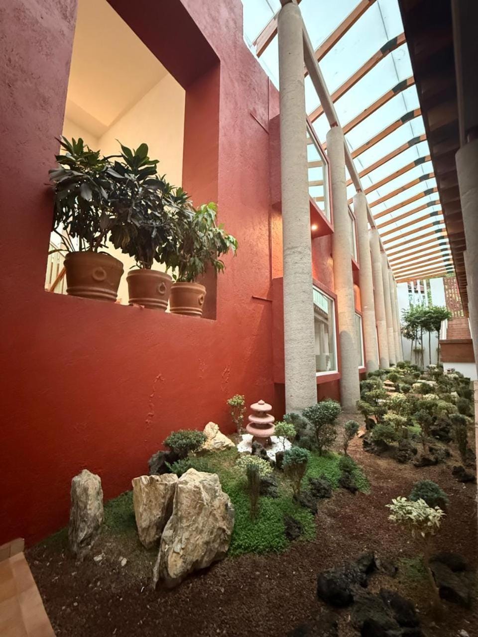 Inner courtyard view