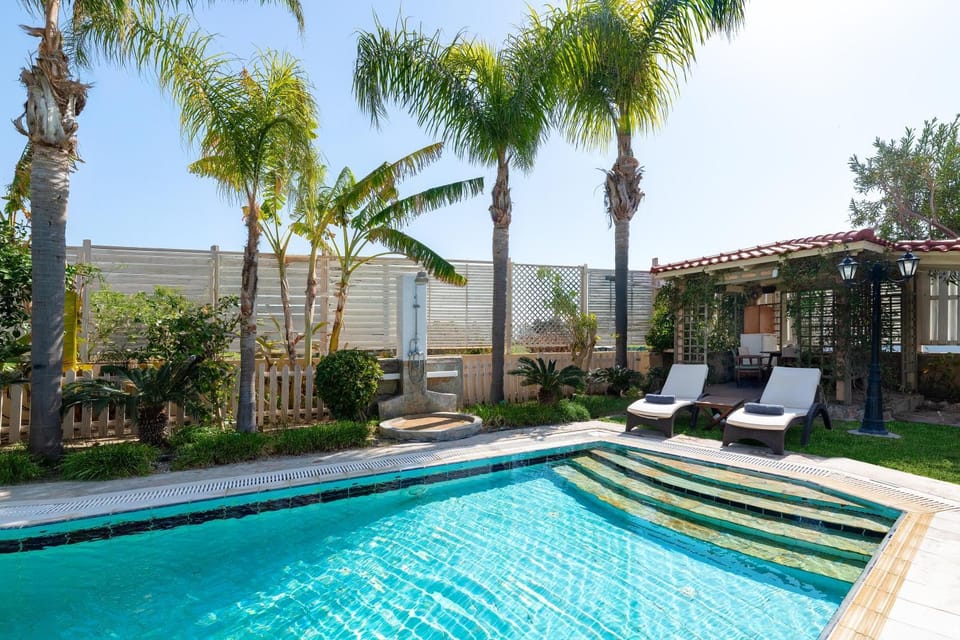 Garden, Pool view, Swimming pool, sunbed