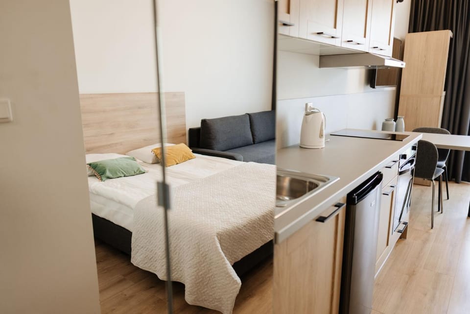 Photo of the whole room, wardrobe