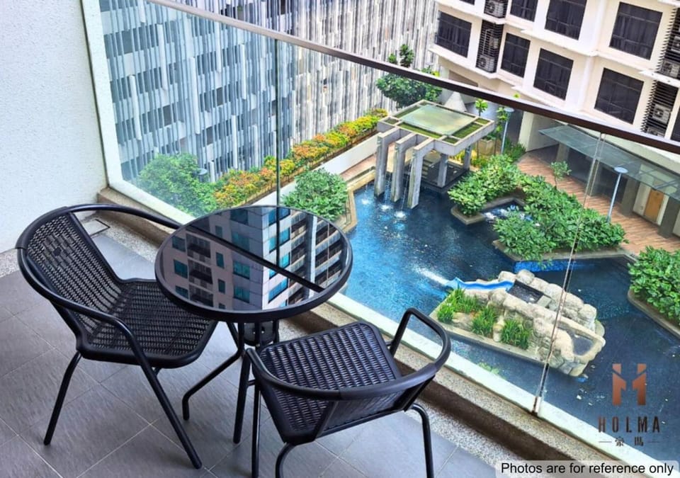 Balcony/Terrace, Pool view