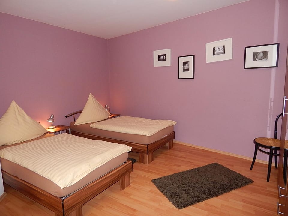 Property building, Living room, Bedroom