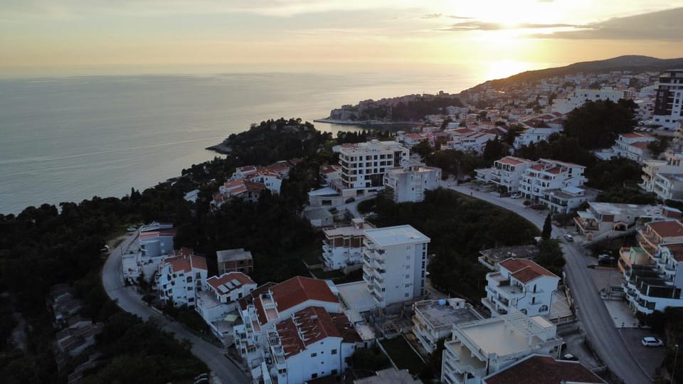 Property building, Sea view, Sunset