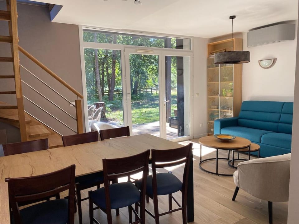 Patio, Living room, Seating area
