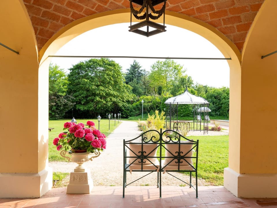 Patio, Day, Garden view