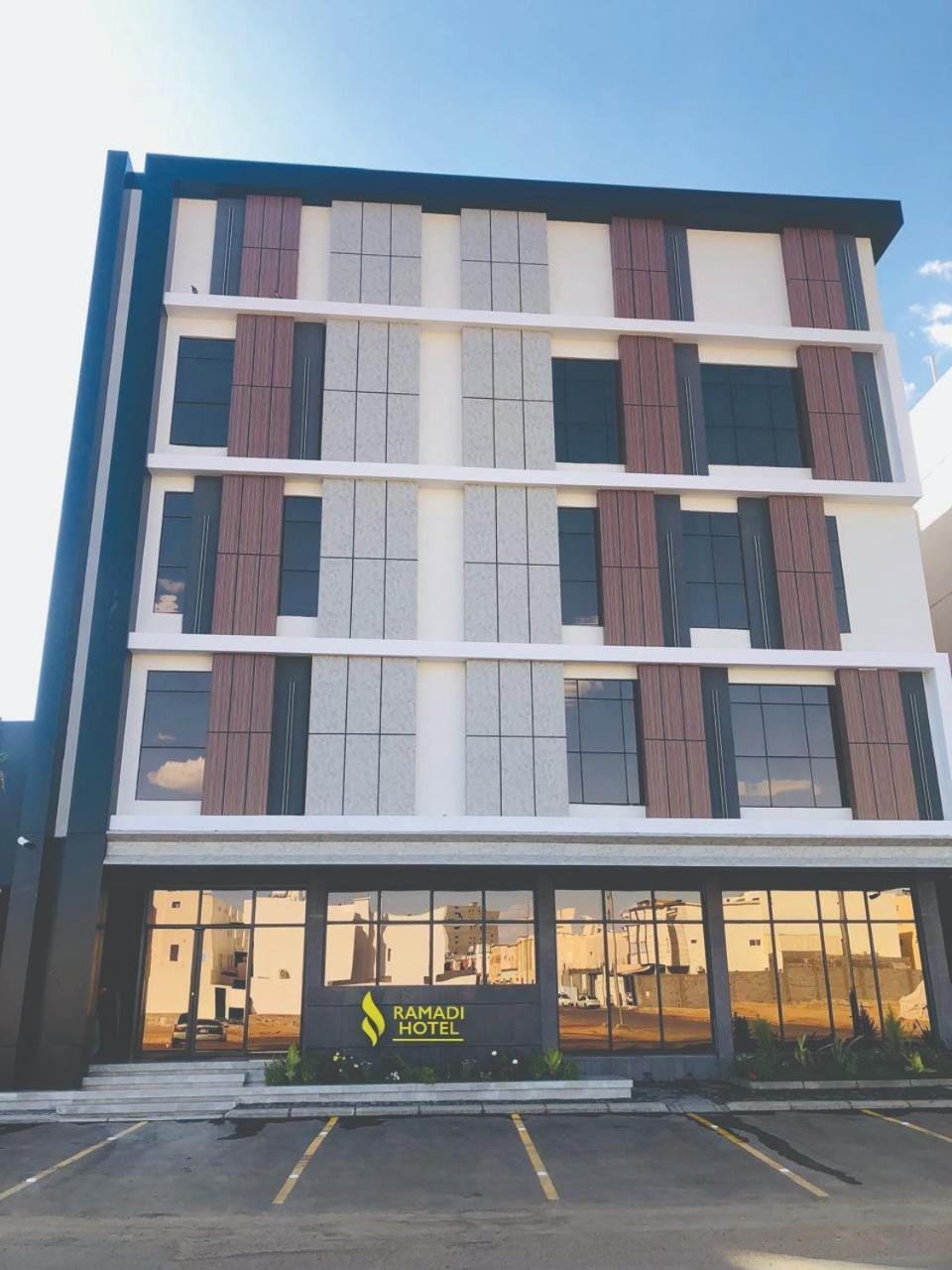 Property building, Day, Parking