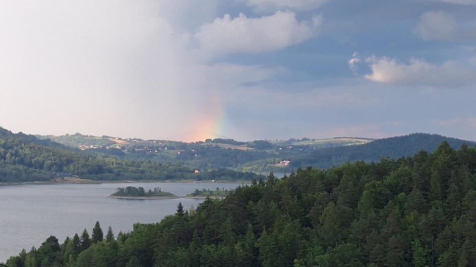 DOMEK W HORTENSJACH Chalet in Lesser Poland Voivodeship