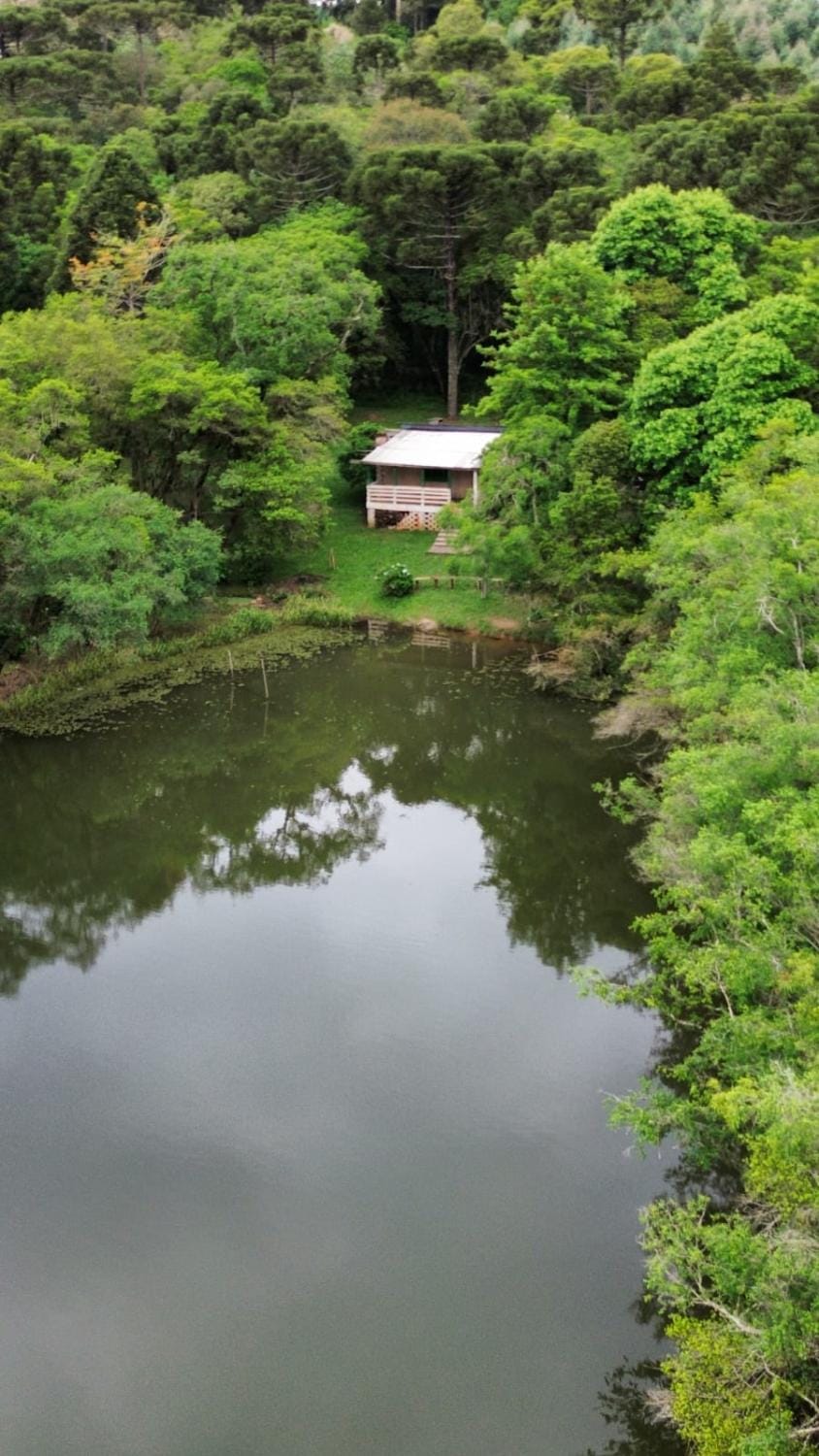 Cabana de pesca e lazer Represa Usina Mafra sc Chalet in State of Santa Catarina