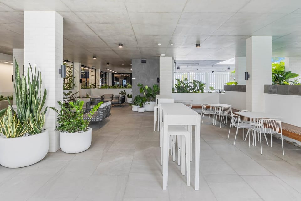 Property building, Seating area