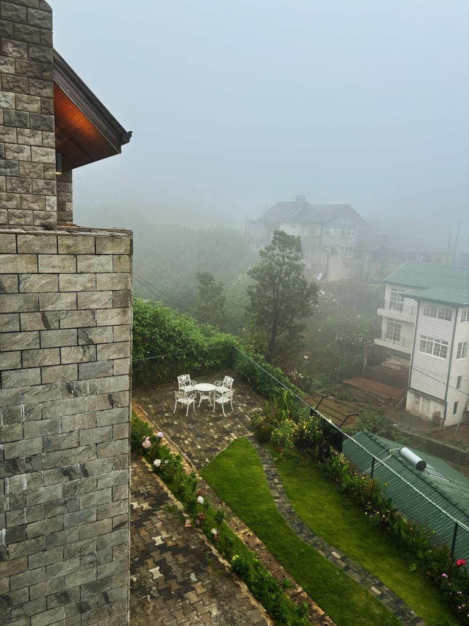 Property building, Garden