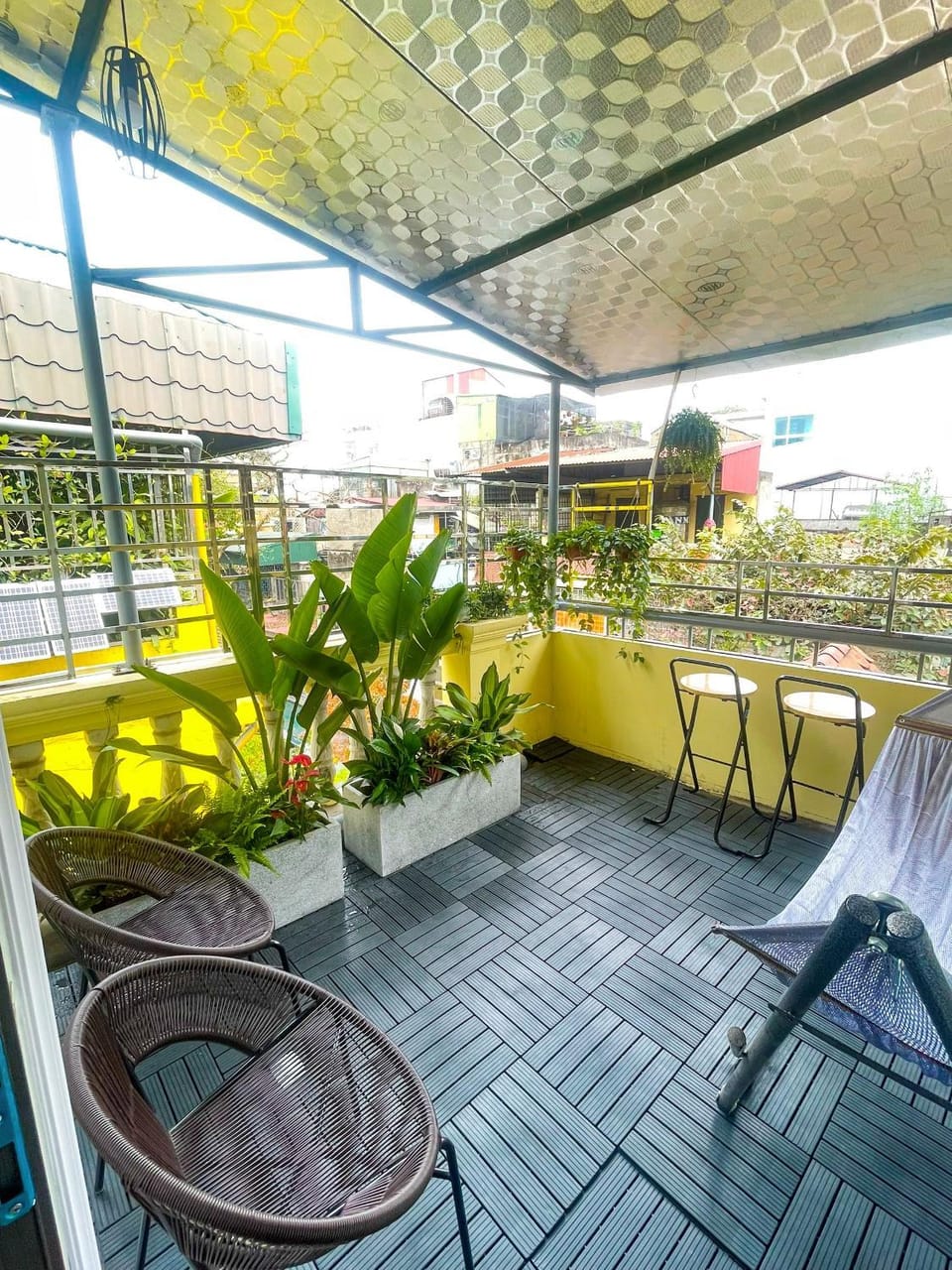 Night, Garden, Balcony/Terrace, Seating area, Sunset, Quiet street view