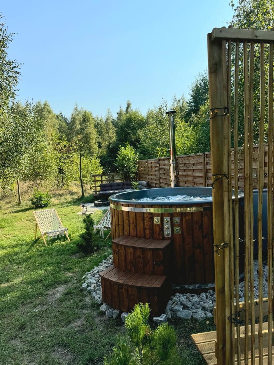 Jurta nad Zegrzem z prywatnym jacuzzi House in Masovian Voivodeship