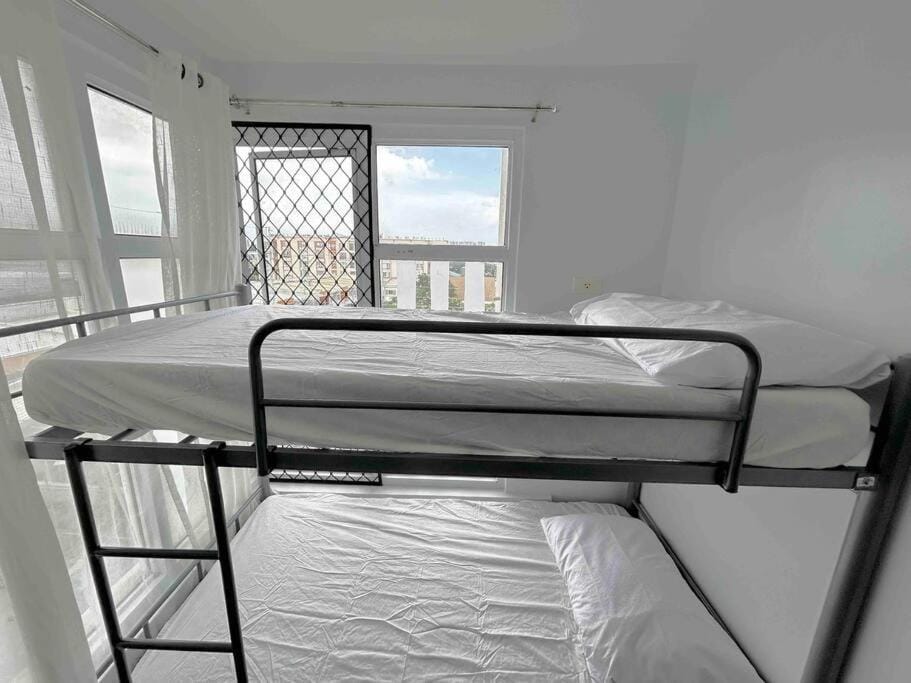 Bed, Photo of the whole room, Bedroom, bunk bed