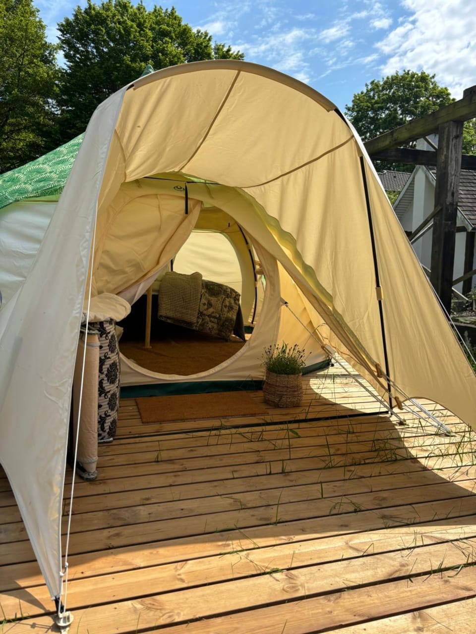 Lundtoftegaard Luxury tent in Zealand