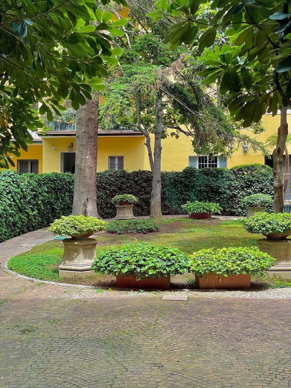 Spring, Day, Garden, Garden, Garden view
