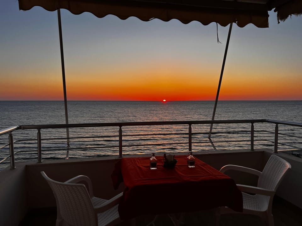 Natural landscape, View (from property/room), Balcony/Terrace, Sea view