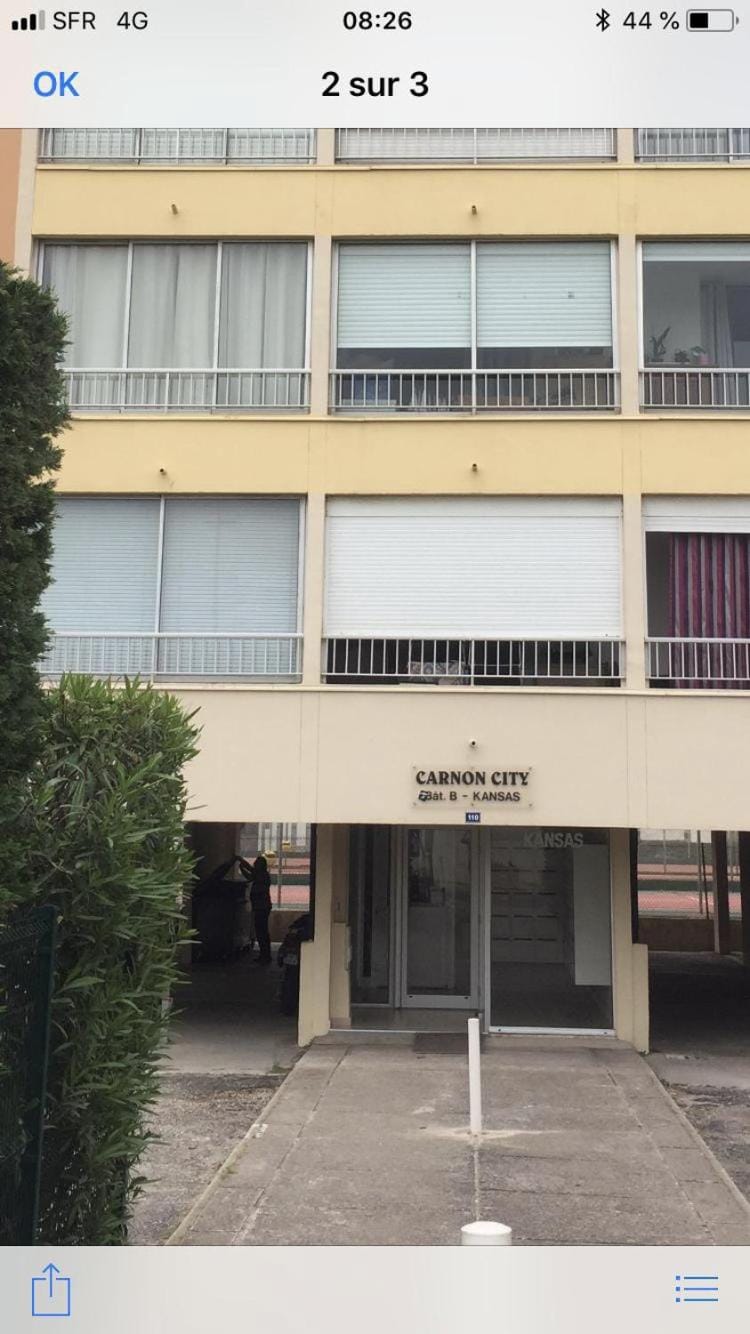 Appt t2 50m de la plage parking privée Apartment in Mauguio