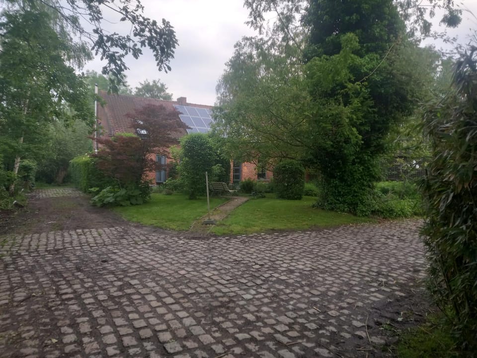 Property building, Garden view