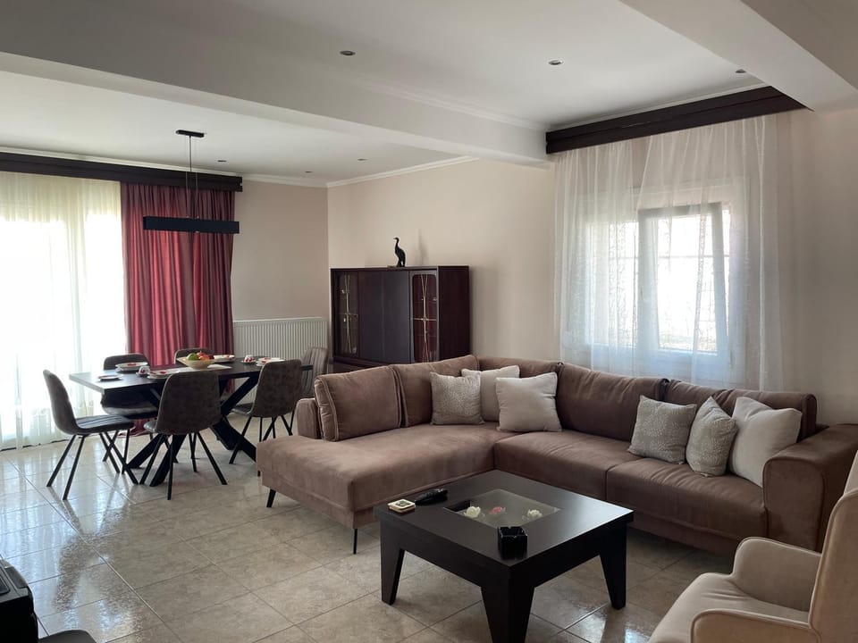 Living room, Seating area, Dining area