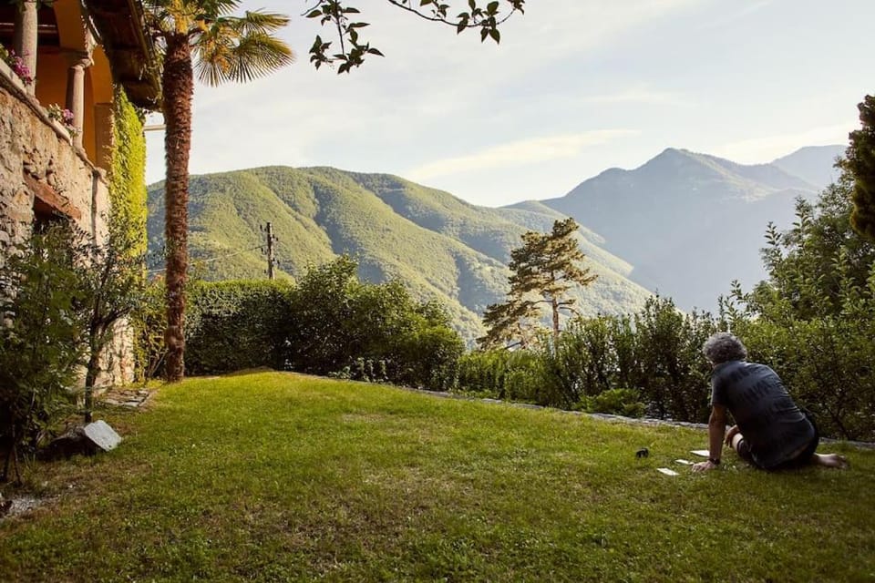 Natural landscape, Garden, Garden view, Mountain view