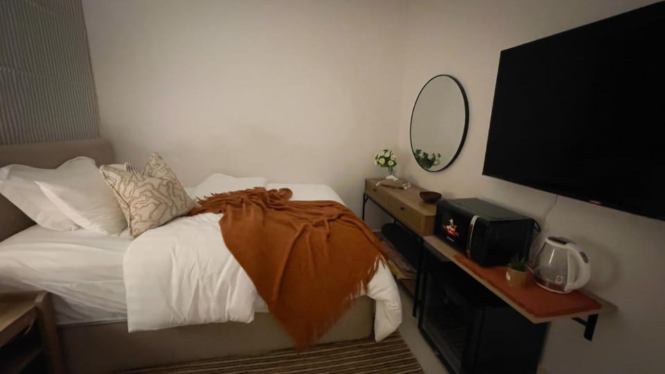Bed, TV and multimedia, Kitchen or kitchenette, Photo of the whole room, Bedroom, internet, microwave, air conditioner