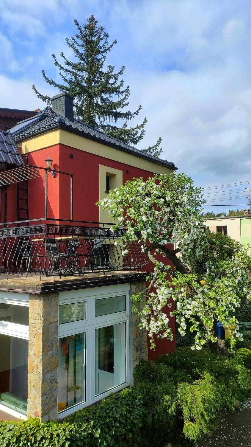 Dom w ogrodzie House in Greater Poland Voivodeship