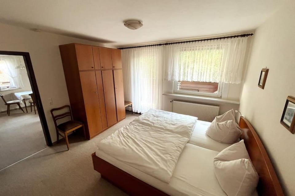 Bed, Photo of the whole room, Bedroom, wardrobe
