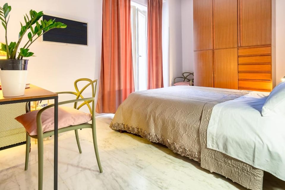 Photo of the whole room, Bedroom, furniture, locker, wedding, air conditioner