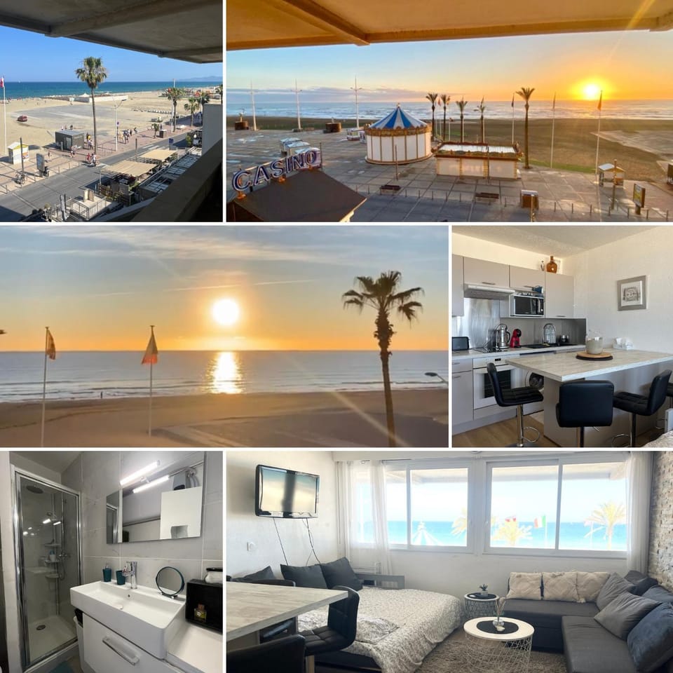 Appartement magnifique VUE MER Canet plage Apartment in Canet-en-Roussillon