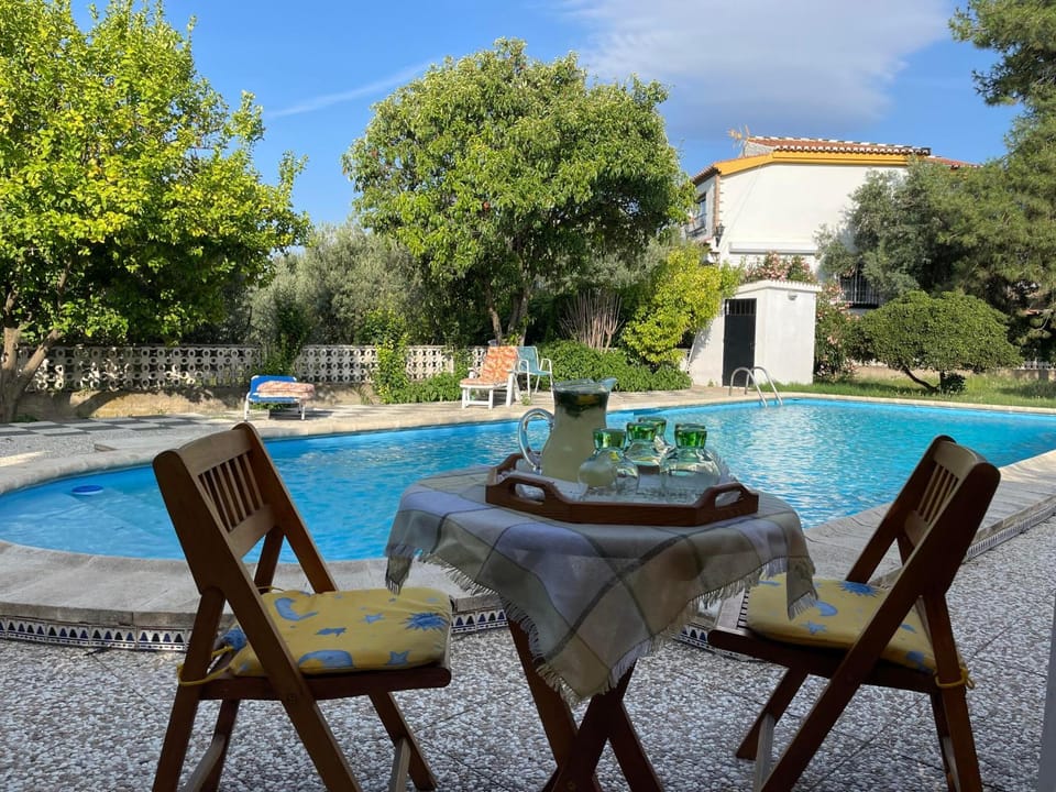Patio, Pool view, Swimming pool