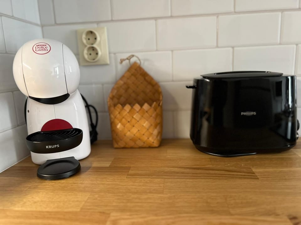 Coffee/tea facilities, Kitchen or kitchenette, toaster