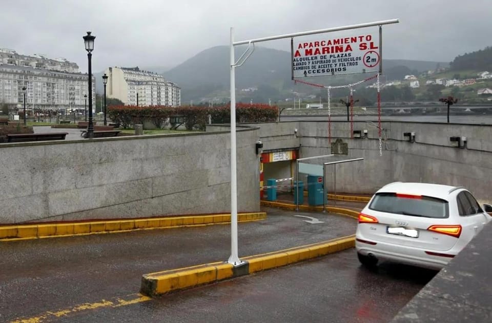 Viveiro Centro Parking cubierto gratis Apartment in Viveiro